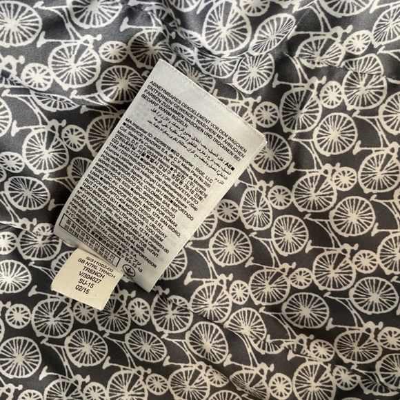 Banana Republic Factory Trench Coat Size S - Picture 10 of 10